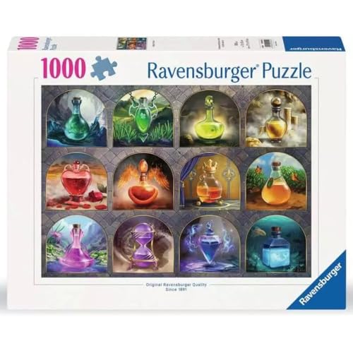 Ravensburger Puzzle 12000552 - Zaubertrank - 1000 Teile Puzzle für Erwachsene und Kinder ab 14 Jahren, Puzzle mit Fantasy-Motiv [Exklusiv bei Amazon] von Ravensburger