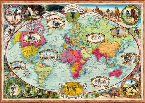 Ravensburger Puzzle 12000569 - Mit dem Fahrrad um die Welt - 1000 Teile Puzzle für Erwachsene und Kinder ab 14 Jahren, von Ravensburger