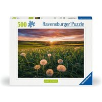 Erwachsenenpuzzle 500 Teile - Pusteblumen im Sonnenuntergang von Ravensburger Verlag GmbH