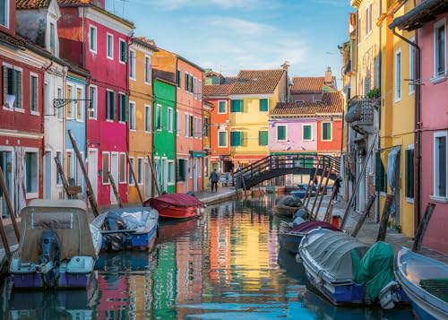 Ravensburger Puzzle 12000623 - Burano in Italien - 1000 Teile Puzzle für Erwachsene und Kinder ab 14 Jahren, Ravensburger Puzzle 12000623 - Burano in Italien - 1000 Teile Puzzle für Erwachsene und Kinder ab 14 Jahren, von Ravensburger