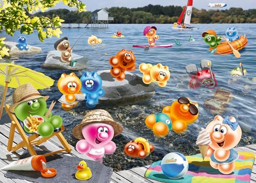 Ravensburger Puzzle 12000625 - Gelini Seepicknick - 1000 Teile Puzzle für Erwachsene und Kinder ab 14 Jahren, von Ravensburger