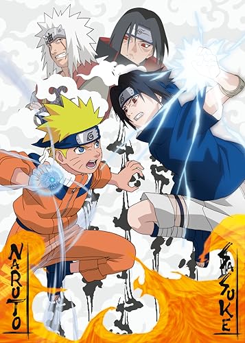 Ravensburger Puzzle 12000627 - Naruto vs. Sasuke - 1000 Teile Puzzle für Erwachsene und Kinder ab 14 Jahren, Anime-Puzzle von Ravensburger