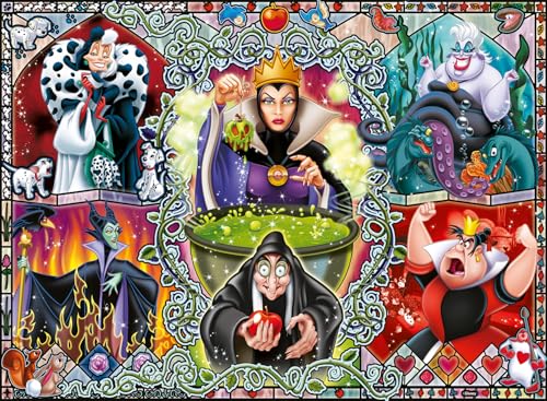 Ravensburger Puzzle 2D 1000 elementów: Disney Czarownice, Nowy Design von Ravensburger