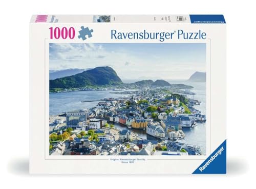Ravensburger - Puzzle Blick auf Ålesund, 1000 Teile, Puzzle Landschaften für Erwachsene und Jugendliche, Geschenkidee für Sie oder Ihn, 70 x 50 cm von Ravensburger