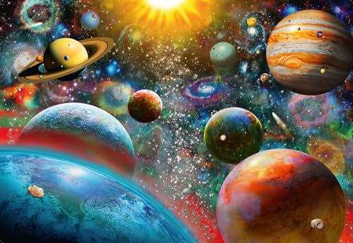 Ravensburger Puzzle 12000686 - Planeten - 1000 Teile Puzzle für Erwachsene und Kinder ab 14 Jahren, Puzzle mit Weltall-Motiv Ravensburger Puzzle 12000686 - Planeten - 1000 Teile Puzzle für Erwachsene und Kinder ab 14 Jahren, Puzzle mit Weltall-Motiv von Ravensburger