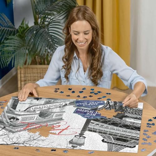Ravensburger Puzzle für Erwachsene – Puzzle 1500 Teile – My Paris – Erwachsene und Kinder ab 14 Jahren – Hochwertiges Puzzle 80 x 60 cm – Städte & Monumente – 12000708 von Ravensburger