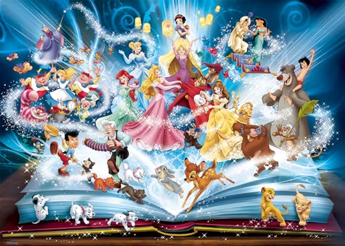 Ravensburger Puzzle 12000710 - Disney's magisches Märchenbuch - 1500 Teile Puzzle für Erwachsene und Kinder ab 14 Jahren, Disney Puzzle von Ravensburger