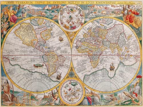Ravensburger Historische Weltkarte, Puzzle, 1500 Teile, Puzzles für Erwachsene und Kinder, 80 x 60 cm Ravensburger Historische Weltkarte, Puzzle, 1500 Teile, Puzzles für Erwachsene und Kinder, 80 x 60 cm von Ravensburger