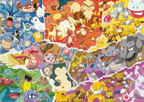 Ravensburger Puzzle 12000832 - Pokémon Abenteuer - 1000 Teile Pokémon Puzzle für Erwachsene und Kinder ab 14 Jahren von Ravensburger