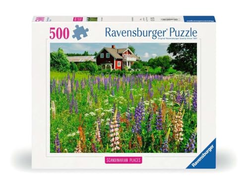 Ravensburger Puzzle 12000844, Scandinavian Places - Bauernhof in Schweden - 500 Teile Puzzle für Erwachsene und Kinder ab 12 Jahren Ravensburger Puzzle 12000844, Scandinavian Places - Bauernhof in Schweden - 500 Teile Puzzle für Erwachsene und Kinder ab 12 Jahren von Ravensburger