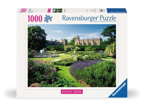 Ravensburger Puzzle 12000848, Beautiful Gardens - Queen's Garden, Sudeley Castle, England - 1000 Teile Puzzle für Erwachsene und Kinder ab 14 Jahren Ravensburger Puzzle 12000848, Beautiful Gardens - Queen's Garden, Sudeley Castle, England - 1000 Teile Puzzle für Erwachsene und Kinder ab 14 Jahren von Ravensburger