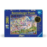 Kinderpuzzle 200 XXL Teile - Leuchtendes Schmetterlingseinhorn von Ravensburger Verlag GmbH