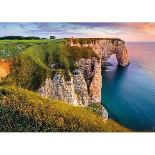 Nathan 1000-teiliges Puzzle, Blick auf die Klippen von Etretat, Erwachsene und Kinder ab 12 Jahren, hochwertiges Puzzle, perfekte Integration, Sammlung von Wurzeln und Flügeln, 12000901 Nathan 1000-teiliges Puzzle, Blick auf die Klippen von Etretat, Erwachsene und Kinder ab 12 Jahren, hochwertiges Puzzle, perfekte Integration, Sammlung von Wurzeln und Flügeln, 12000901 von NATHAN