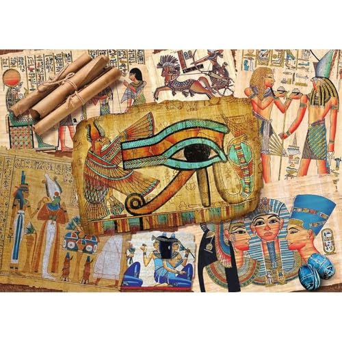Nathan Puzzle 1000 Teile – Die Papyrus des Alten Ägypten – Erwachsene und Kinder ab 14 Jahren – Hochwertiges Puzzle – Fotokollektion – 12000908 von NATHAN