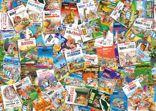 Nathan Puzzle 1000 Teile – Die Alben von Asterix – Erwachsene und Kinder ab 12 Jahren – Premium-Puzzle – perfekte Integration – Meine Helden Kollektion – Abenteuer – 12000924 von NATHAN