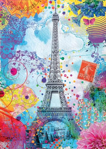 Nathan – Puzzle 1500 Teile – Eiffelturm Mehrfarbig – Lars Stewart – Erwachsene und Kinder ab 14 Jahren – Hochwertiges Puzzle – Künstler-Kollektion – 12000950 Nathan – Puzzle 1500 Teile – Eiffelturm Mehrfarbig – Lars Stewart – Erwachsene und Kinder ab 14 Jahren – Hochwertiges Puzzle – Künstler-Kollektion – 12000950 von Ravensburger
