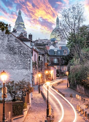 Nathan Puzzle 500 Teile Die Straße von Montmartre | Erwachsene und Kinder ab 12 Jahren | Premium Puzzle | Urban Collection | 12000980 von Ravensburger