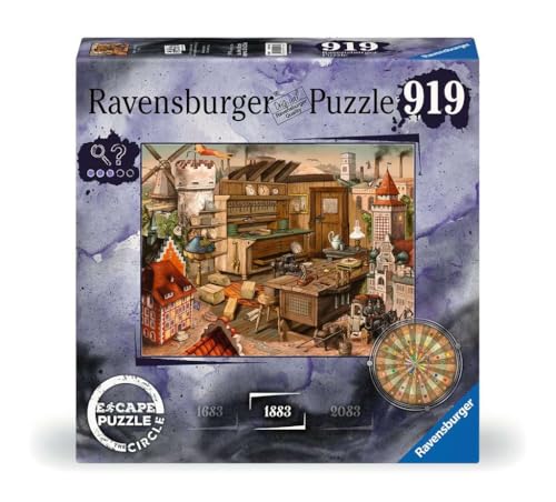 Ravensburger 12001182 Escape The Circle Puzzle 2D, bunt von Ravensburger