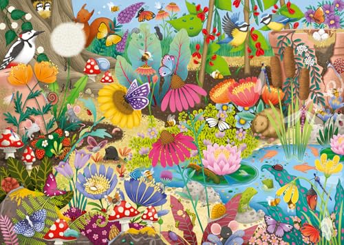 Ravensburger - Kleiner Garten, Puzzle, 1000 Teile, Erwachsenenpuzzle, originelle Geschenke für Damen, Puzzle, 70 x 50 cm von Ravensburger