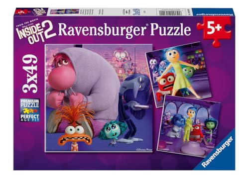 Ravensburger Inside Out 2 Puzzle Kinder 5 Jahre, 3x49 Teile, 12001609 Ravensburger Inside Out 2 Puzzle Kinder 5 Jahre, 3x49 Teile, 12001609 von Ravensburger