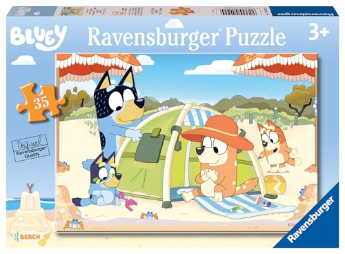 Ravensburger Blue Puzzle, Kinderpuzzle ab 3 Jahren, 35 Teile, Puzzle, Geschenke für Kinder ab 3 Jahren, 26,5 x 18 cm von Ravensburger