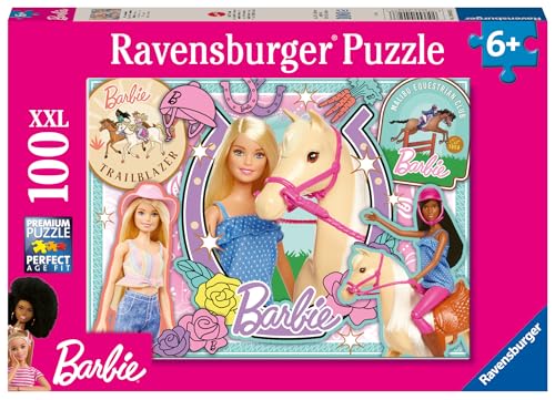 Ravensburger Puzzle: Barbie, Puzzles für Kinder ab 6 Jahren, 100 Teile XXL, Puzzle, Geschenke für Kinder 6 Jahre, 49 x 36 cm Ravensburger Puzzle: Barbie, Puzzles für Kinder ab 6 Jahren, 100 Teile XXL, Puzzle, Geschenke für Kinder 6 Jahre, 49 x 36 cm von Ravensburger