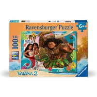 Ravensburger 12004101 - Disney Vaiana 2, Aufbruch in Neue Welten, Kinder-Puzzle, 100 Teile XXL Ravensburger 12004101 - Disney Vaiana 2, Aufbruch in Neue Welten, Kinder-Puzzle, 100 Teile XXL von Ravensburger