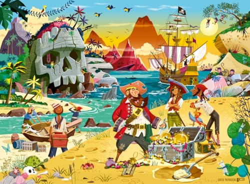 Ravensburger - Schatzpuzzle, Puzzle 100 Teile XXL, Puzzle Kinder 6 Jahre, 49 x 36 cm von Ravensburger