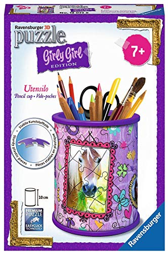 Ravensburger 12075 Girly Girl Edition Utensilo Pferde 3D-Puzzle von Ravensburger