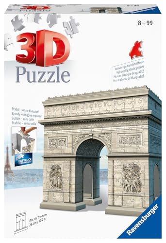 Ravensburger 12514 Triumphbogen 3D-Puzzle von Ravensburger Erwachsenenpuzzle