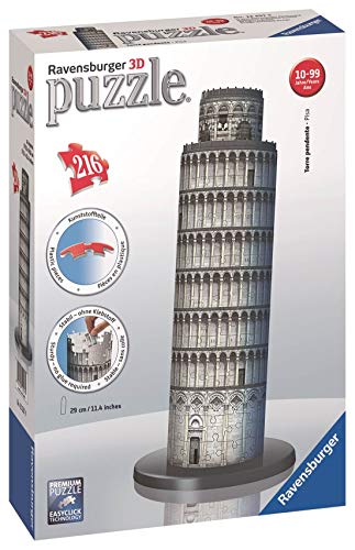 Ravensburger 12557 - Schiefer Turm-Pisa - 216 Teile 3D Puzzle-Bauwerke von Ravensburger 3D Puzzle
