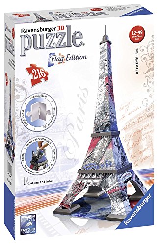 Eiffelturm - Paris, Flag Edition (Puzzle) von Ravensburger 3D Puzzle