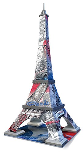 Ravensburger - 3D Puzzle 216 Teile - Eiffelturm Paris Flag Edition von Ravensburger