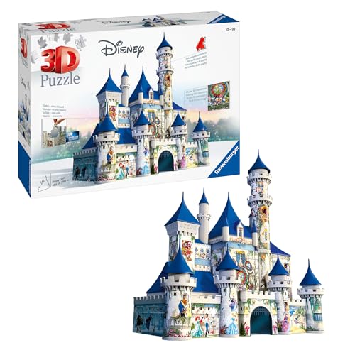 Ravensburger 3D Puzzle 12587 - Disney Schloss - 216 Teile - Für alle Disney Fans ab 10 Jahren von Ravensburger