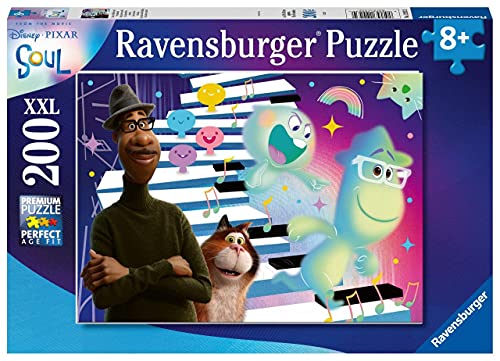 Ravensburger 12923 200 pièces XXL-Jazz, Piano et amitié Disney Soul – 200-teiliges Puzzle mit extra großen Teilen für Kinder ab 8 Jahren von Ravensburger
