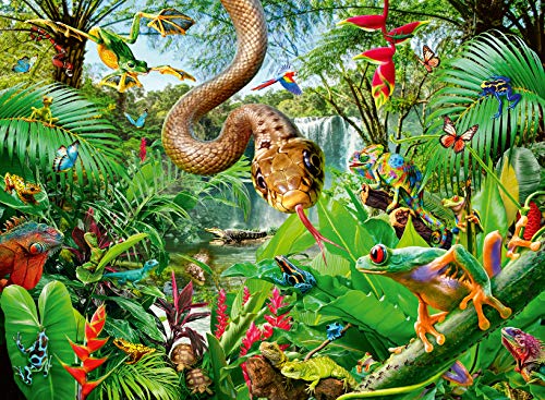 Ravensburger 12978 Reptielen Resort Legepuzzle, Multicolor Ravensburger 12978 Reptielen Resort Legepuzzle, Multicolor von Ravensburger