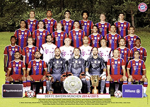Ravensburger 13095 - FC Bayern München, Saison 14/15 - 300 Teile Puzzle von Ravensburger