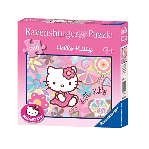 Ravensburger 14010 - Hello Kitty Flower Power Kitty - 300 Teile Puzzle von Ravensburger