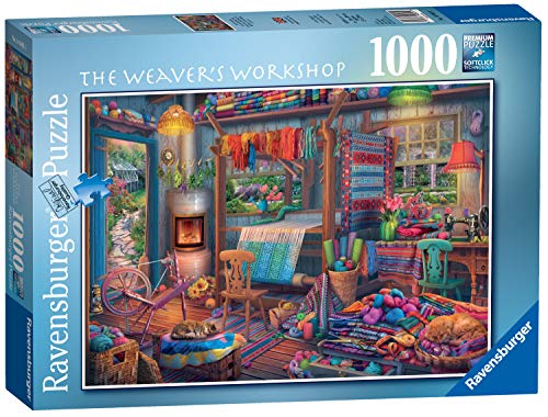 Ravensburger 14843 The Weaver's Workshop Puzzle, 1000 Teile, 69,9 x 49,7 x 0,2 cm von Ravensburger