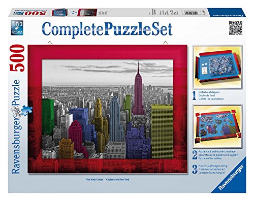 Ravensburger 14894 - New York Colours - 500 Teile Complete Puzzle Set Ravensburger 14894 - New York Colours - 500 Teile Complete Puzzle Set von Ravensburger