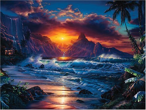 Ravensburger 14913 - Sunset Beach, 500 Teile Starline Puzzle von Ravensburger