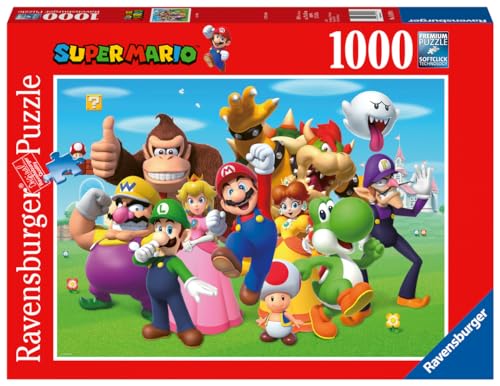 Ravensburger Puzzle 14970 - Super Mario - 1000 Teile Super Mario Puzzle für Erwachsene und Kinder ab 14 Jahren von Ravensburger