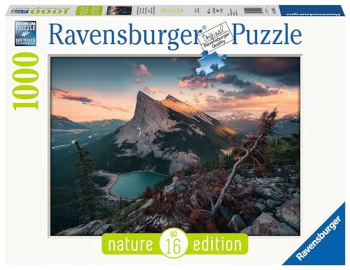 Ravensburger Puzzle 15011 - Abends in den Rocky Mountains - 1000 Teile Puzzle für Erwachsene und Kinder ab 14 Jahren, Puzzle mit Landschaft und Natur Ravensburger Puzzle 15011 - Abends in den Rocky Mountains - 1000 Teile Puzzle für Erwachsene und Kinder ab 14 Jahren, Puzzle mit Landschaft und Natur von Ravensburger