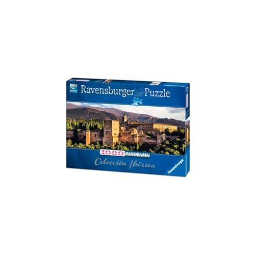 Ravensburger Puzzle 2D Panoramiczne 1000 elementów: Alhambra, Granada, Stary Design von Ravensburger