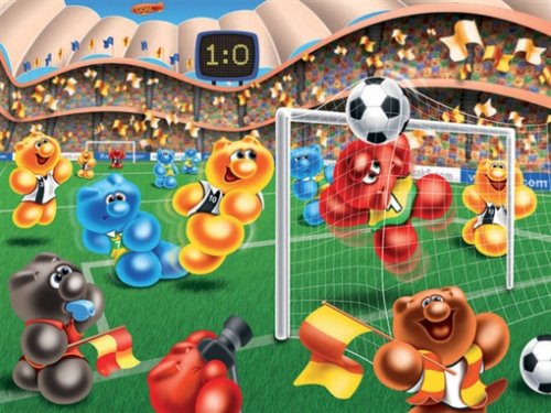 Ravensburger 15346 - Gelini: Schuss und Tor! - 1000 Teile Puzzle Ravensburger 15346 - Gelini: Schuss und Tor! - 1000 Teile Puzzle von Ravensburger