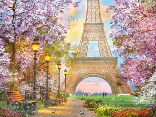 Ravensburger Puzzle 16000 - Verliebt in Paris - 1500 Teile Puzzle für Erwachsene und Kinder ab 14 Jahren, Puzzle mit Paris-Motiv von Ravensburger