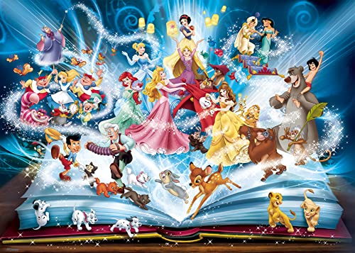 Ravensburger Puzzle 16318 - Disney´s magisches Märchenbuch - 1500 Teile Puzzle für Erwachsene und Kinder ab 14 Jahren, Disney Puzzle von Ravensburger