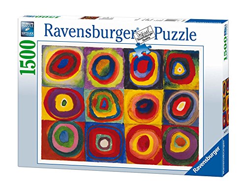 Ravensburger 16377 - Kandinsky: Farbstudie, Quadrate 1913 - 1500 Teile Puzzle von Ravensburger