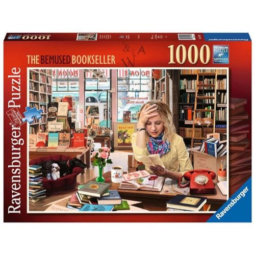 Ravensburger The Bemused Bookseller 1000 Teile Puzzle für Erwachsene & Kinder ab 12 Jahren von Ravensburger