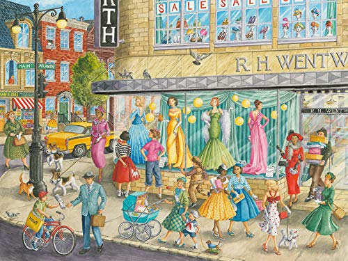 Ravensburger 16459 Sidewalk Fashion 1500-teiliges Puzzle für Erwachsene und Kinder ab 12 Jahren, Mehrfarbig von Ravensburger